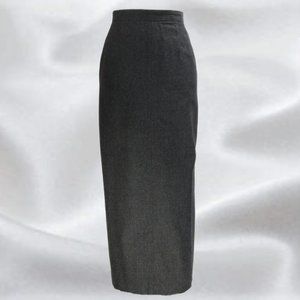 Harve Benard Gray Pencil Maxi Skirt in Size 8